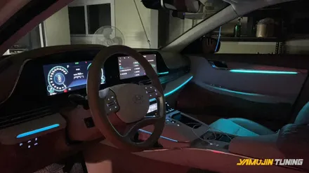 더뉴 그랜저 엠비언트,아쉬운 순정엠비언트 도어 확장시공으로 완벽한 실내공간 만들어보자 / 현대 / 더 뉴 그랜저 IG / 경기 광주 목동길