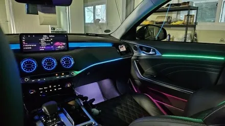 스팅어 마이스터 엠비언트, 엠비언트 기술력이 이정도입니다. 신제품 글로우 RGB  에어 / 경기 광주,용인,하남