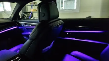 캐딜락 ct6 엠비언트, 아쉬운 순정엠비언트 광량업 및 확장시공으로 확실한 변화를 줘보자 / 경기 광주,용인,하남