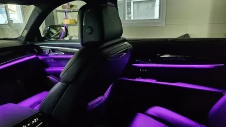 캐딜락 ct6 엠비언트, 아쉬운 순정엠비언트 광량업 및 확장시공으로 확실한 변화를 줘보자 / 경기 광주,용인,하남