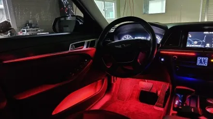 제네시스 DH 엠비언트, 고급진실내에 알맞게 엠비언트 시공을해봅시다. / 경기 광주,용인,하남