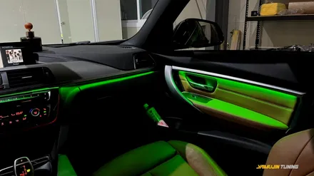 BMW 3시리즈 330i 엠비언트, 신형 부럽지않은 실내분위기 만들어보자. / BMW / 3시리즈 / 경기 광주 목동길