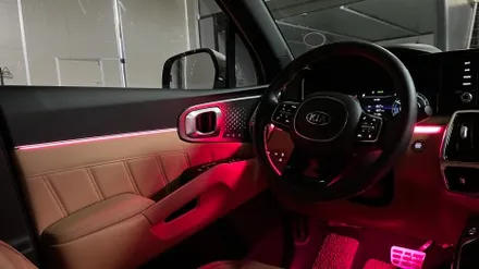 쏘렌토 MQ4 순정엠비언트가 있는데 왜케 허전하지?? 야무진튜닝에서 엠비언트 시공 받고 갬성있게 주행해보자!! / 경기 광주,용인,하남