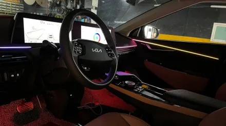 기아 EV6 심심한 실내 야무진튜닝 에서 글로우모션 엠비언트로 갬성있는 실내로 변화해보자 / 경기 광주,용인,하남