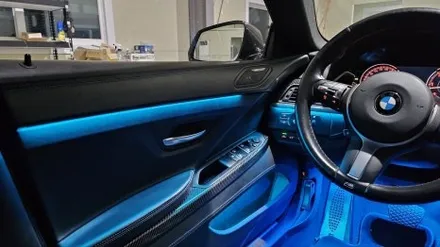 BMW 640d 실내변화를 원한다면 엠비언트 만한게 없습니다. / 경기 광주,용인,하남