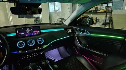 스팅어 마이스터 엠비언트, 엠비언트 기술력이 이정도입니다. 신제품 글로우 RGB  에어 / 경기 광주,용인,하남