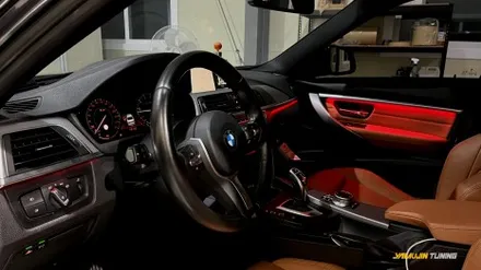 BMW 3시리즈 330i 엠비언트, 신형 부럽지않은 실내분위기 만들어보자. / BMW / 3시리즈 / 경기 광주 목동길