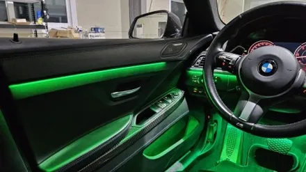 BMW 640d 실내변화를 원한다면 엠비언트 만한게 없습니다. / 경기 광주,용인,하남