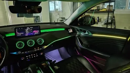 스팅어 마이스터 엠비언트, 엠비언트 기술력이 이정도입니다. 신제품 글로우 RGB  에어 / 경기 광주,용인,하남