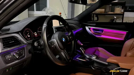 BMW 3시리즈 330i 엠비언트, 신형 부럽지않은 실내분위기 만들어보자. / BMW / 3시리즈 / 경기 광주 목동길