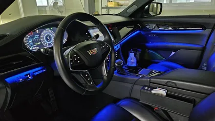 캐딜락 ct6 엠비언트, 아쉬운 순정엠비언트 광량업 및 확장시공으로 확실한 변화를 줘보자 / 경기 광주,용인,하남