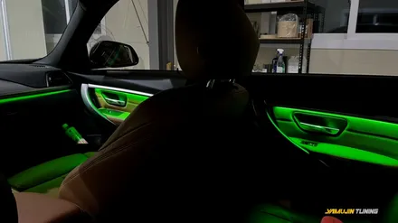 BMW 3시리즈 330i 엠비언트, 신형 부럽지않은 실내분위기 만들어보자. / BMW / 3시리즈 / 경기 광주 목동길