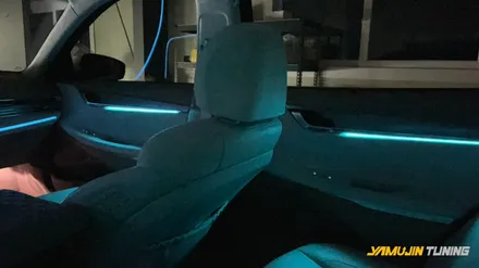 더뉴 그랜저 엠비언트,아쉬운 순정엠비언트 도어 확장시공으로 완벽한 실내공간 만들어보자 / 현대 / 더 뉴 그랜저 IG / 경기 광주 목동길