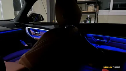 BMW 3시리즈 330i 엠비언트, 신형 부럽지않은 실내분위기 만들어보자. / BMW / 3시리즈 / 경기 광주 목동길