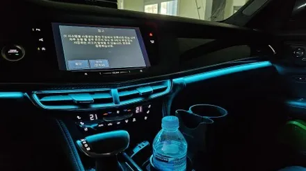 캐딜락 ct6 엠비언트, 아쉬운 순정엠비언트 광량업 및 확장시공으로 확실한 변화를 줘보자 / 경기 광주,용인,하남