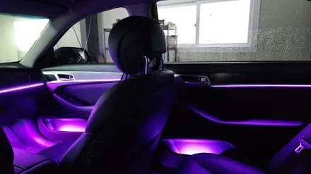 제네시스 DH 엠비언트, 고급진실내에 알맞게 엠비언트 시공을해봅시다. / 경기 광주,용인,하남