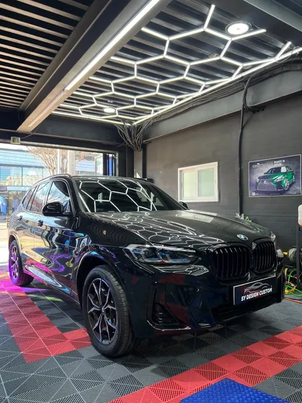 BMW X3 앞뒤 라이트 PPF, 사이드미러PPF - [구미랩핑/대구랩핑/경북랩핑/sy디자인커스텀] / 구미시 선기동