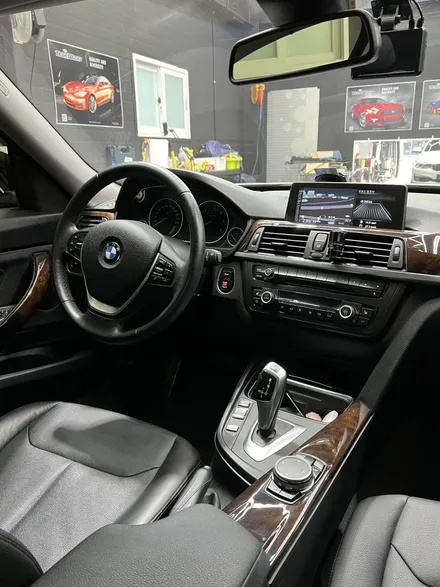 BMW 3시리즈 3GT 무광 카본 실내 랩핑 택랩 세라믹 매트 카본 랩핑 - [구미랩핑/대구랩핑/경북랩핑/sy디자인커스텀] / 구미시 선기동
