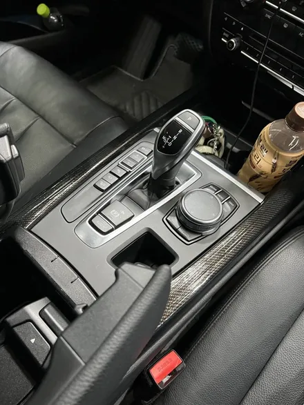 BMW X5 유광 카본 실내 랩핑 우드 몰딩 실내 랩핑- [구미랩핑/대구랩핑/경북랩핑/sy디자인커스텀] / 구미시 선기동