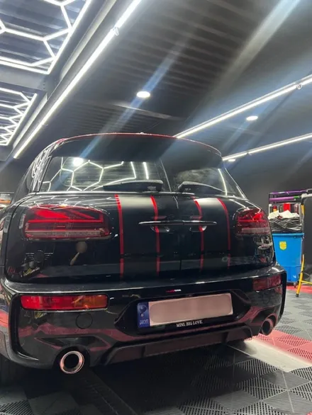 BMW 미니 클럽맨 바이퍼 데칼 디자인 랩핑 포인트 랩핑 - [구미랩핑/대구랩핑/경북랩핑/sy디자인커스텀] / 구미시 선기동