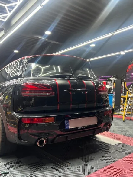 BMW 미니 클럽맨 바이퍼 데칼 디자인 랩핑 포인트 랩핑 - [구미랩핑/대구랩핑/경북랩핑/sy디자인커스텀] / 구미시 선기동