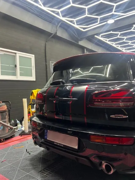 BMW 미니 클럽맨 바이퍼 데칼 디자인 랩핑 포인트 랩핑 - [구미랩핑/대구랩핑/경북랩핑/sy디자인커스텀] / 구미시 선기동
