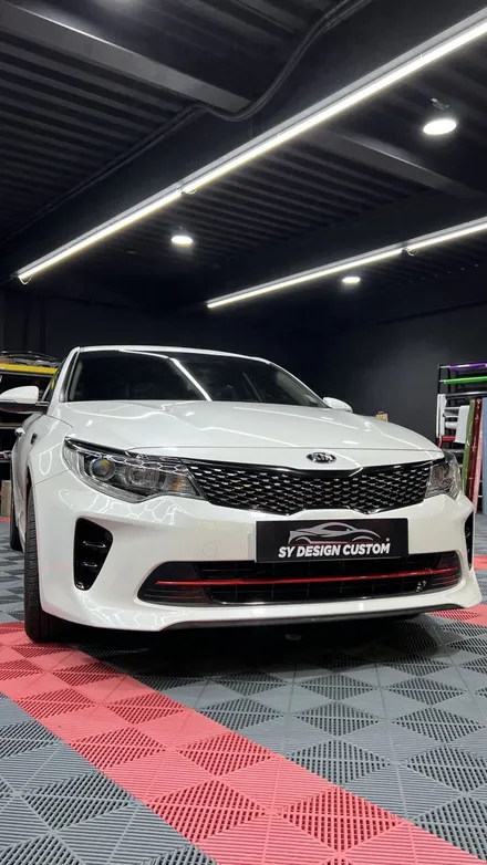 기아 K5 전체 크롬 딜리트 택랩 트루블러드 포인트 랩핑 부분랩핑 고광택 블랙 유광 크롬 죽이기 - [구미랩핑/대구랩핑/경북랩핑/sy디자인커스텀] / 구미시 선기동