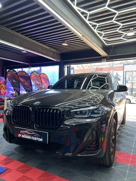 BMW X3 앞뒤 라이트 PPF, 사이드미러PPF - [구미랩핑/대구랩핑/경북랩핑/sy디자인커스텀] / 구미시 선기동