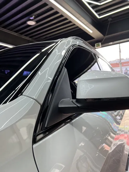 BMW X7 전체 크롬 죽이기 포인트 랩핑 크롬 딜리트 택랩 고광택 블랙유광 부분 랩핑- [구미랩핑/대구랩핑/경북랩핑/sy디자인커스텀] / 구미시 선기동