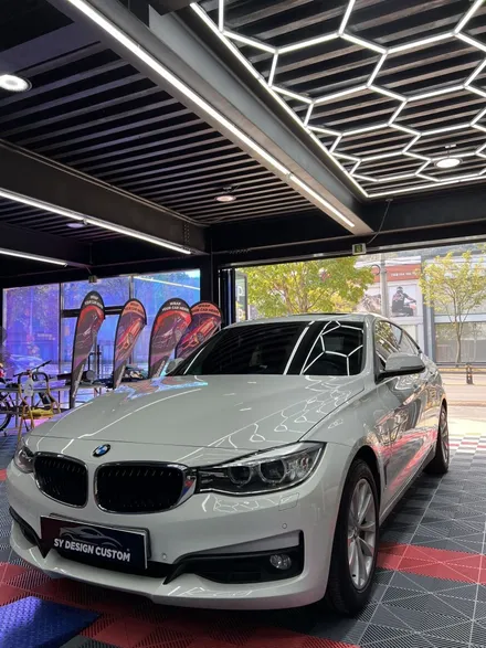 BMW 3시리즈 3GT 무광 카본 실내 랩핑 택랩 세라믹 매트 카본 랩핑 - [구미랩핑/대구랩핑/경북랩핑/sy디자인커스텀] / 구미시 선기동