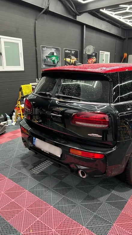BMW 미니 클럽맨 바이퍼 데칼 디자인 랩핑 포인트 랩핑 - [구미랩핑/대구랩핑/경북랩핑/sy디자인커스텀] / 구미시 선기동