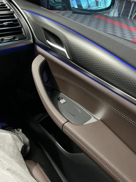 BMW X3 무광 카본 전체 실내 랩핑 택랩 매트 카본 부분랩핑 - [구미랩핑/대구랩핑/경북랩핑/sy디자인커스텀] / 구미시 선기동