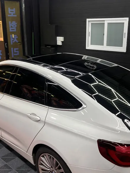 BMW 3GT 택랩 고광택 블랙 유광 루프스킨 샤크 안테나 부분 랩핑 - [구미랩핑/대구랩핑/경북랩핑/sy디자인커스텀] / 구미시 선기동