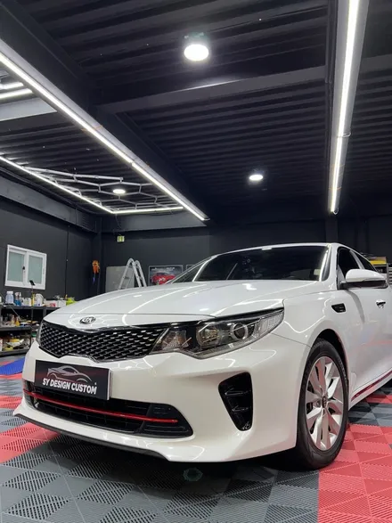 기아 K5 전체 크롬 딜리트 택랩 트루블러드 포인트 랩핑 부분랩핑 고광택 블랙 유광 크롬 죽이기 - [구미랩핑/대구랩핑/경북랩핑/sy디자인커스텀] / 구미시 선기동
