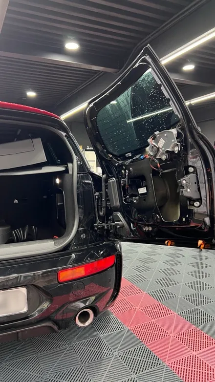 BMW 미니 클럽맨 바이퍼 데칼 디자인 랩핑 포인트 랩핑 - [구미랩핑/대구랩핑/경북랩핑/sy디자인커스텀] / 구미시 선기동