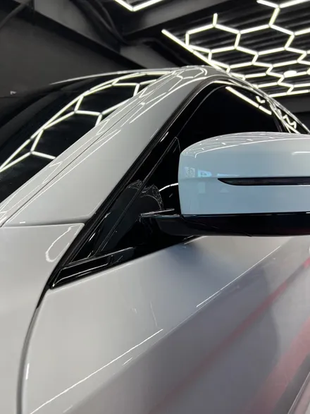 BMW 520i 윈도우 크롬 딜리트 윈도우 크롬 죽이기 랩핑 시공 - [구미랩핑/대구랩핑/sy디자인커스텀] / 구미시 선기동