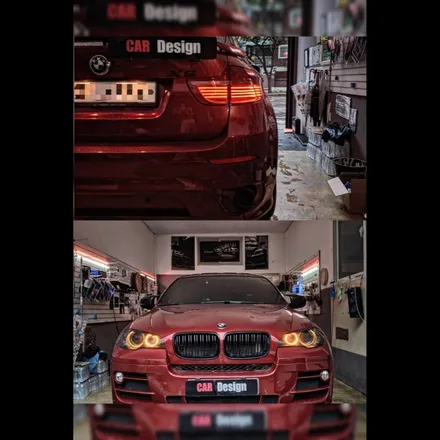 BMW E71 X6 2008년식 비노출 아크릴 엠비언트 풋등 실내등 LED교환 시공 / 광진구, 성수, 송파, 동대문