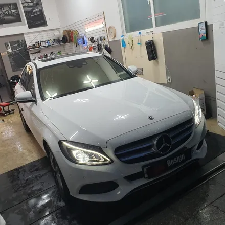 벤츠 C200D 보쉬 와이퍼 교환 장마철 대비 발수코팅 유리발수 시야 시안성 확보 완료 / 광진구, 성수, 송파, 동대문