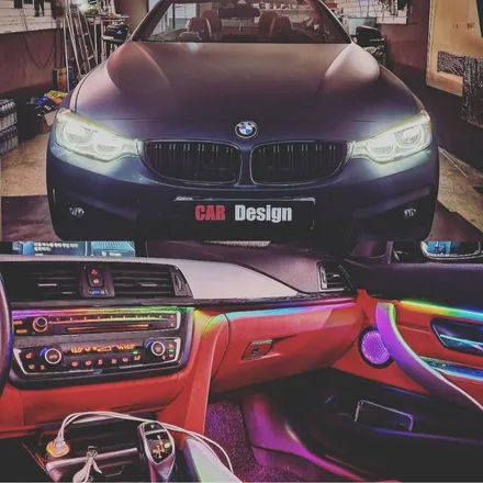 BMW F33 428I 컨버터블 아크릴 비노출 무빙 엠비언트 / 광진구, 성수, 송파, 동대문