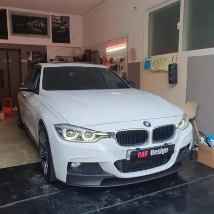 BMW 320D F30 엠비언트 카본스포일러 유리막코팅 / 광진구, 성수, 송파, 동대문