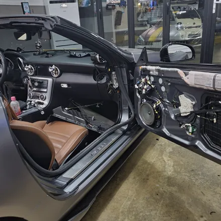벤츠 SLC R172 45AMG 엠비언트 윈드디플렉터 실내조명 / 광진구, 성수, 송파, 동대문