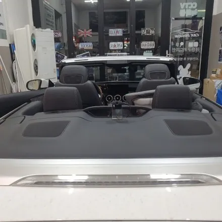 벤츠w205 w212 C클래스 E클래스 카브리올레 후방 블랙박스 거치대 시공 / 광진구, 성수, 송파, 동대문
