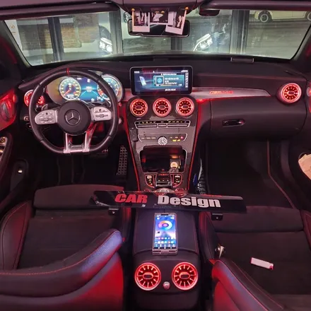 벤츠 C43 AMG 카브리올레 W205 송풍구 엠비언트 / 광진구, 성수, 송파, 동대문