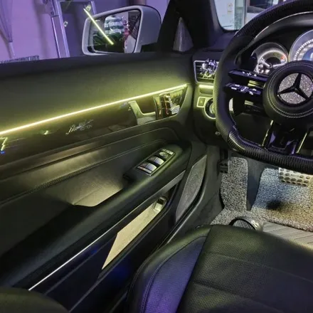 서울에 이런곳이? 벤츠E클래스 W213 카브리올레 엠비언트 잘하는곳 / 광진구, 성수, 송파, 동대문