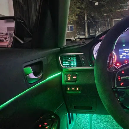기아 더뉴K5 2018년식 RGB 아크릴 엠비언트, 풋등, 송풍구LED 시공!! 서울 광진구 카디자인 입고 / 광진구, 성수, 송파, 동대문