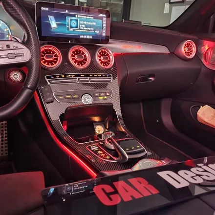 벤츠 C43 AMG 카브리올레 W205 송풍구 엠비언트 / 광진구, 성수, 송파, 동대문