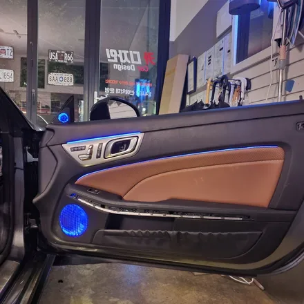 벤츠 SLC R172 45AMG 엠비언트 윈드디플렉터 실내조명 / 광진구, 성수, 송파, 동대문