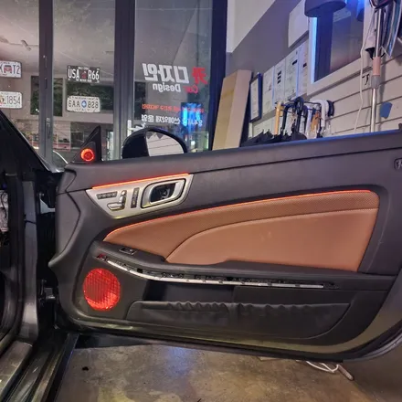 벤츠 SLC R172 45AMG 엠비언트 윈드디플렉터 실내조명 / 광진구, 성수, 송파, 동대문