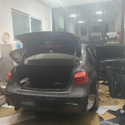 BMW 320D F30 실내 비노출 엠비언트 조명 / 광진구, 성수, 송파, 동대문