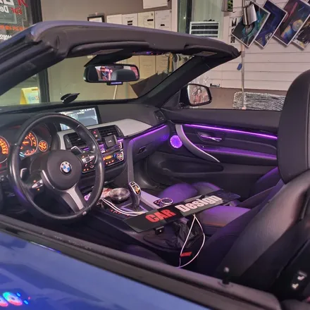 BMW F33 428i 컨버터블 윈드디플렉터, 엠비언트 조명 / 광진구, 성수, 송파, 동대문